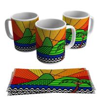 Caneca Pão Açúcar Cartão Postal Rio Janeiro 325ml