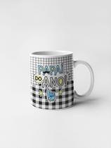 Caneca Papai Do Ano Porcelana Presente Feliz Dia Dos Pais