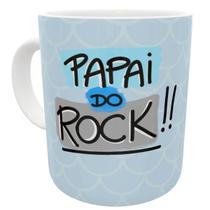 Caneca papai do rock presente criativo dia dos pais música