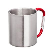 Caneca para Camping Adventure Inox com Alça Mosquetão Guepardo