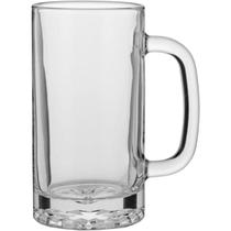 Caneca Para Cerveja Chopp Vidro Transparente Com Alça 460ml