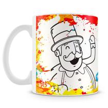 Caneca para Colorir Mundo Bita - Diversão Criativa e Interativa (Mod.2)