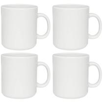 Caneca Para Sublimação Porcelana Branca 325ml 12 Unidades