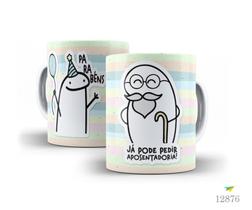 Caneca parabéns flork, já pode pedir aposentadoria Caneca parabéns flork, já pode pedir aposentadoria