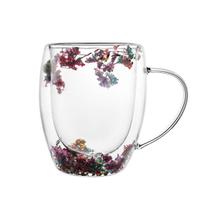Caneca Parede Dupla de Vidro Borossilicato Fall 250ml - Wolff