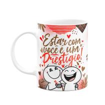 Caneca Páscoa Divertida - Estar com você é um prestígio - JPS INFO