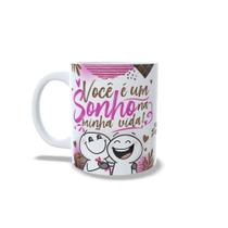 Caneca Páscoa Divertida - Você é um sonho na minha vida