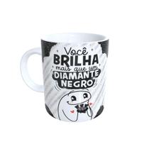 Caneca Páscoa Flork Brilha mais que diamante negro