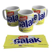 Caneca Páscoa Galak Chocolate Branco 325ml