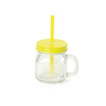 Caneca Pequena Amarelo 200ml com Tampa e Canudo Para Refrigerantes Refrescos e Bebidas Quentes Caneca Pequena Amarelo 200ml com Tampa e Canudo Para Refrigerantes Refrescos e Bebidas Quentes