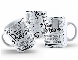 Caneca Personalizada 325ml Meme Flork Profissões Engraçadas