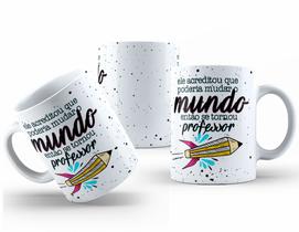 Caneca Personalizada 325ml Professores Educadores e Alunos