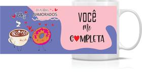 Caneca Personalizada 330 ml Você me completa