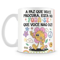 Caneca Personalizada A Paz que Você Procura - 325ml