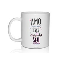 Caneca Personalizada Acrílico Pedacinho - Dia Dos Namorados Caneca Personalizada Acrílico Pedacinho - Dia Dos Namorados