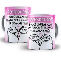 Caneca Personalizada Amiga Divertida Flork Meme -Reciprocidade