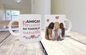 Caneca Personalizada Amigas Friends 201 - Guria Criativa