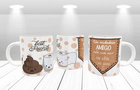Caneca Personalizada Amizade Best Friend Um Verdadeiro Amigo Presente Irmãos- MEGA OFERTA!