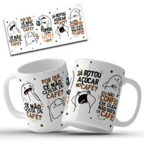 Caneca Personalizada Amo Café em Cerâmica 325ml Caneca Personalizada Amo Café em Cerâmica 325ml