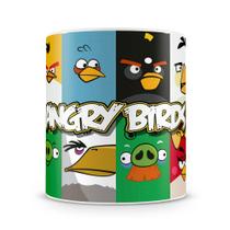 Caneca Personalizada Angry Birds - Porcelana Brilhante - 325ml