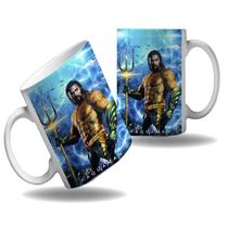 Caneca Personalizada Aquaman Heroi 4