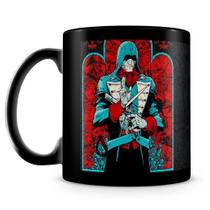 Caneca Personalizada Assassin's Creed Unity - Porcelana Preta - 325ml