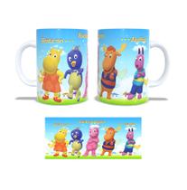 Caneca Personalizada Backyardigans Festa no Jardim Desenho Infantil Anime
