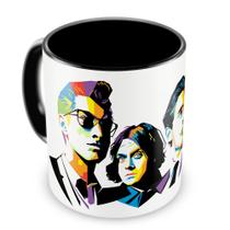 Caneca Personalizada Banda Arctic Monkeys - Porcelana Brilhante - 325ml