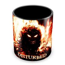 Caneca Personalizada Banda Disturbed - Porcelana Alta Brilho Caneca Personalizada Banda Disturbed - Porcelana Alta Brilho