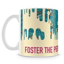 Caneca Personalizada Banda Foster The People - Porcelana Alta Qualidade