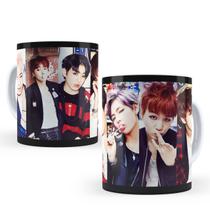 Caneca personalizada banda k-pop bts 007 325ml Caneca personalizada banda k-pop bts 007 325ml