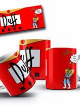 Caneca personalizada barata porcelana 320 ml de alta qualidade os simpsons - homer bart, lisa