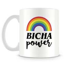 Caneca Personalizada Bicha Power - Porcelana de Alto Brilho - 325ml