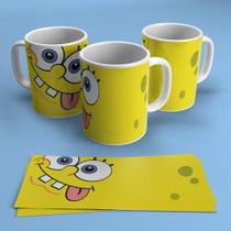 Caneca Personalizada Bob Esponja 325ml Caneca Personalizada Bob Esponja 325ml