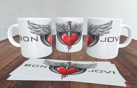 Caneca Personalizada Bon Jovi 396 - Guria Criativa