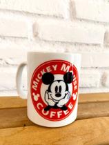 Caneca personalizada bora tomar café (mickey)