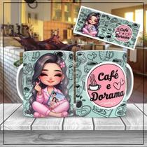 Caneca Personalizada Café E Dorama