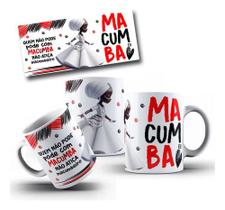 Caneca Personalizada Café e Macumba - Umbanda - Religião - 325ml Caneca Personalizada Café e Macumba - Umbanda - Religião - 325ml