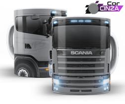 Caneca personalizada Caminhoneiro Caminhão Scania 124 - vfs personalizados