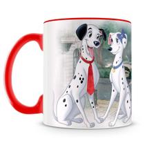 Caneca Personalizada Casal 101 Dálmatas - Porcelana Alta Qualidade Caneca Personalizada Casal 101 Dálmatas - Porcelana Alta Qualidade