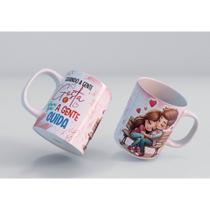 Caneca Personalizada casal divertido e fofinhos 325ml - PRESENTE CRIATIVO E DIVERTIDO