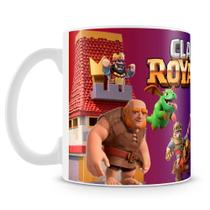 Caneca Personalizada Clash Royale - Porcelana Brilhante - 325ml Caneca Personalizada Clash Royale - Porcelana Brilhante - 325ml