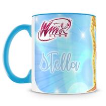 Caneca Personalizada Clube das Winx - Personagem Stella - Porcelana Brilhante Caneca Personalizada Clube das Winx - Personagem Stella - Porcelana Brilhante