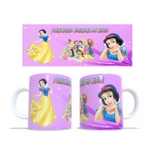 Caneca Personalizada Coleção 12 Princesas Disney Branca de Neve
