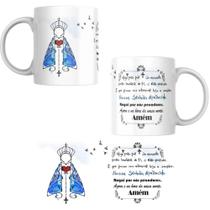 Caneca Personalizada Coleção Fé Católica Nossa Senhora Aparecida N. Sra - Diversos modelos