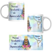 Caneca Personalizada Coleção Fé Católica Nossa Senhora Aparecida N. Sra - Diversos modelos