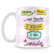 Caneca Personalizada Coloca o Mundo No Mudo - 325ml Caneca Personalizada Coloca o Mundo No Mudo - 325ml