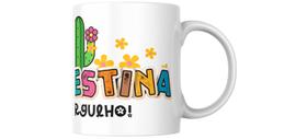 Caneca personalizada com caixa branca presenteável NORDESTINA