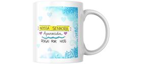 Caneca personalizada com caixa branca presenteável NOSSA SENHORA APARECIDA ROGAI POR NÓS Caneca personalizada com caixa branca presenteável NOSSA SENHORA APARECIDA ROGAI POR NÓS
