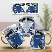 Caneca Personalizada com nome Kombi time GREMIO - 325ml